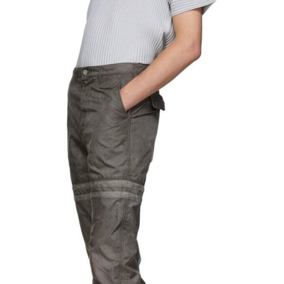 Kanghyuk Readymade Airbag Oil Washed Trousers Size 48 US M Mens Gray Pant $1175 - Picture 15 of 16
